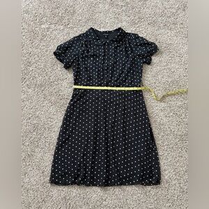 Studio Black and White Polka Dot Dress
